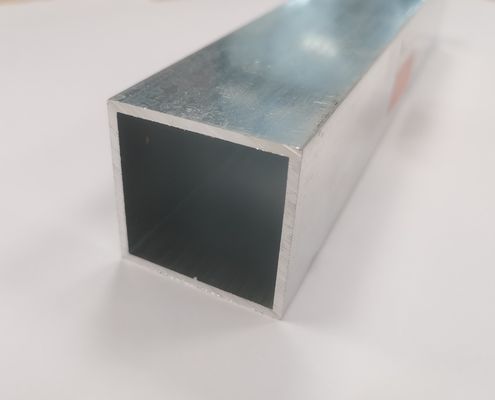 ミル仕上げ アルミ方形チューブエクストルーションプロファイル 2mm 厚さ オーダーメイド